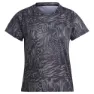 adidas 3b Aop Kortarmet T-skjorte female, Black / white