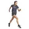 adidas 3b Aop Kortarmet T-skjorte female, Black / white