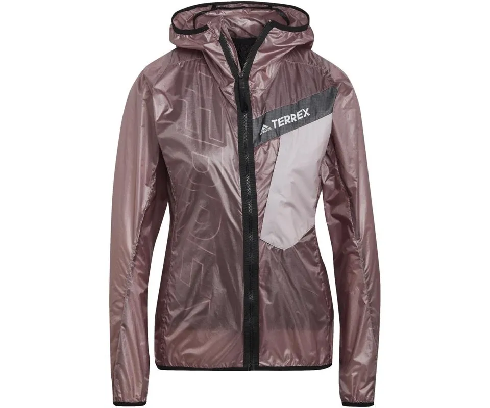 adidas 3In1 Wind Hooded Jacket Women, Magic mauve adidas 3In1 Wind Hooded Jacket Women, Magic mauve