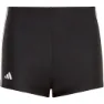 adidas 3s Badeshorts Boxer male, Black / white, 11-12Y