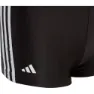 adidas 3s Badeshorts Boxer male, Black / white, 11-12Y