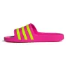 adidas Adilette Aqua Badesandal female, Shock pink / solar slime / shock pink, EU 37