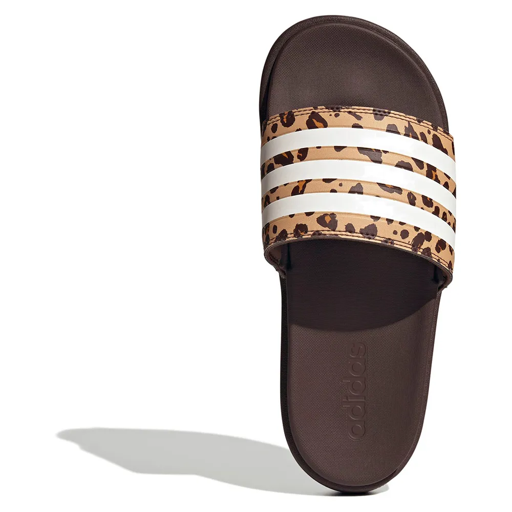 adidas Adilette Platform Badesandal female, Shadow brown / cloud white / magic beige, EU 43 adidas Adilette Platform Badesandal female, Shadow brown / cloud white / magic beige, EU 43