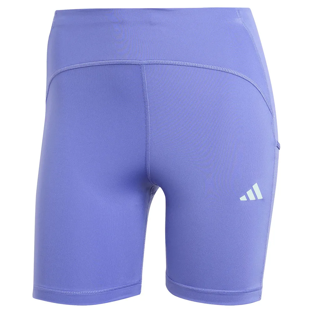 adidas Adizero 4´´ Korte Leggings female, Semi cobalt blue adidas Adizero 4´´ Korte Leggings female, Semi cobalt blue