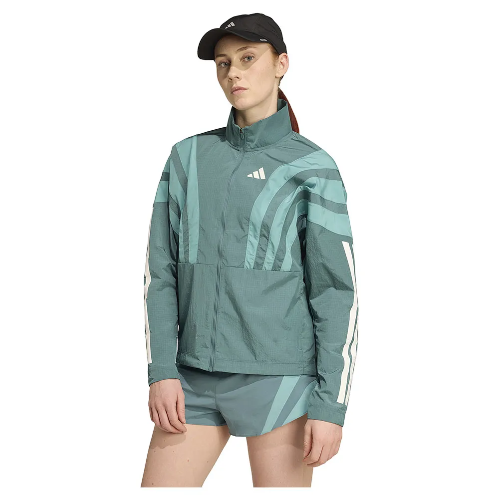 adidas Adizero Archive Running Jakke female