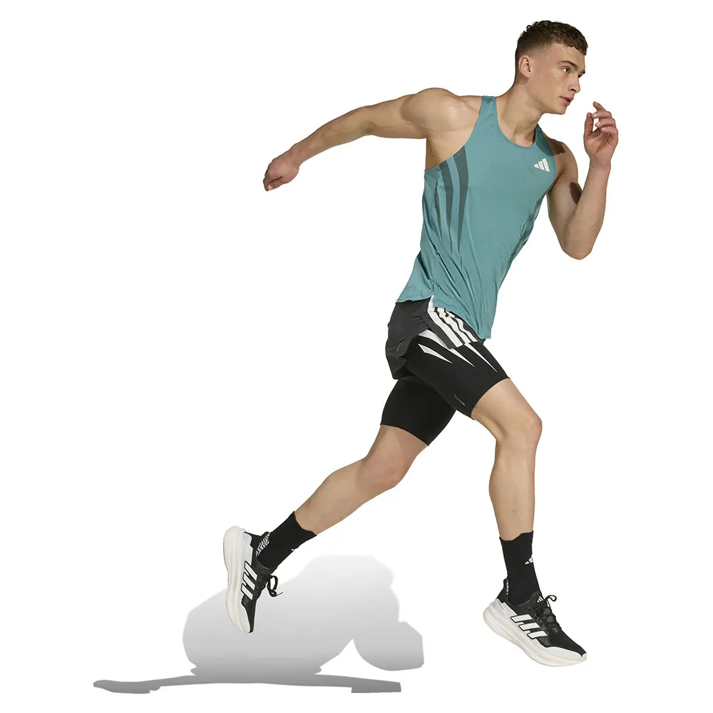 adidas Adizero Archive Running Korte Leggings male