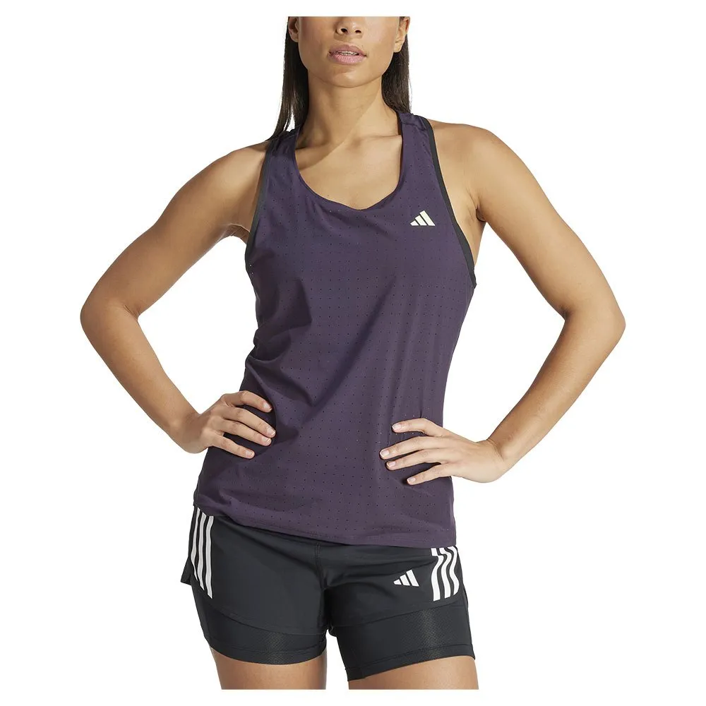 adidas Adizero Ermeløs T-skjorte female