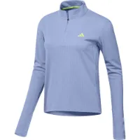 adidas Adizero Halv Glidelås Langarmet T-skjorte female