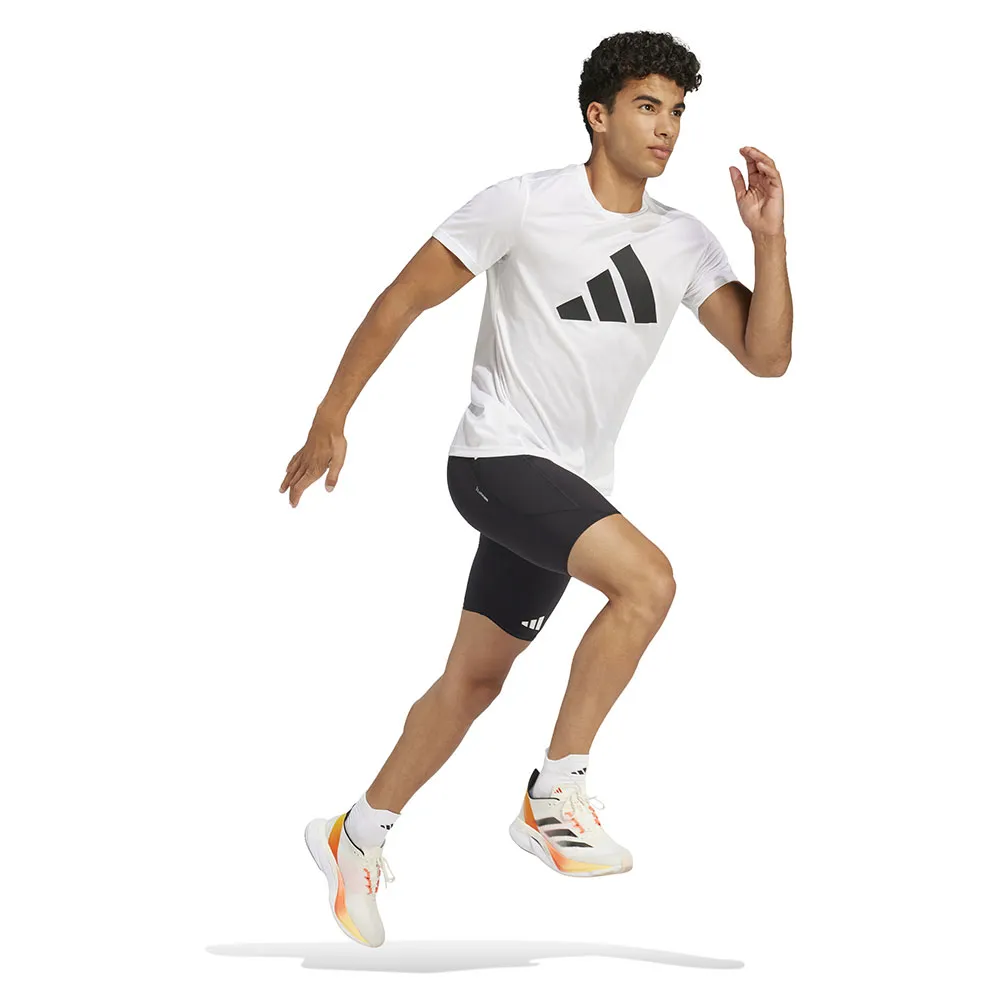 adidas Adizero Pocket Korte Leggings male, Black