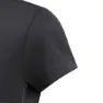 adidas Aeroready 3 Stripes Kortarmet T-skjorte, Black / black / white, 9-10Y