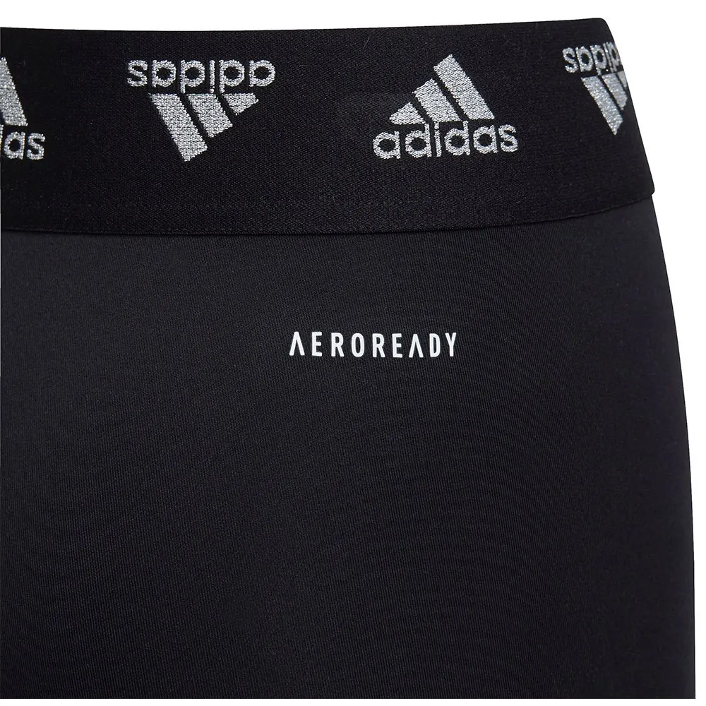 adidas Ar Mg Leggings, Black / silver metalic, 7-8Y adidas Ar Mg Leggings, Black / silver metalic, 7-8Y