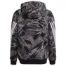 adidas Arkd3 Genser Med Hel Glidelås, Black / white / white, 7-8Y