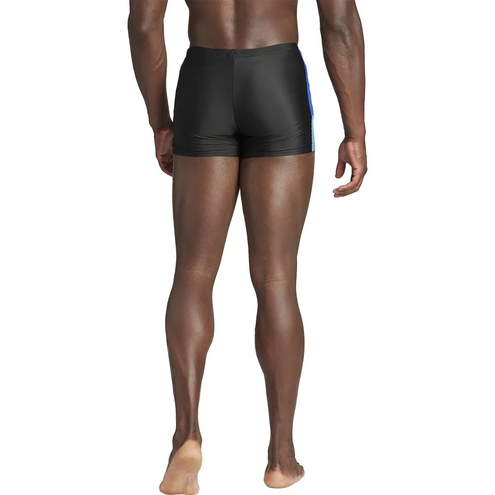 adidas Block Badeshorts Boxer male, Black / team royal blue / blue burst