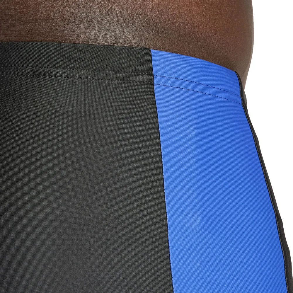 adidas Block Badeshorts Boxer male, Black / team royal blue / blue burst
