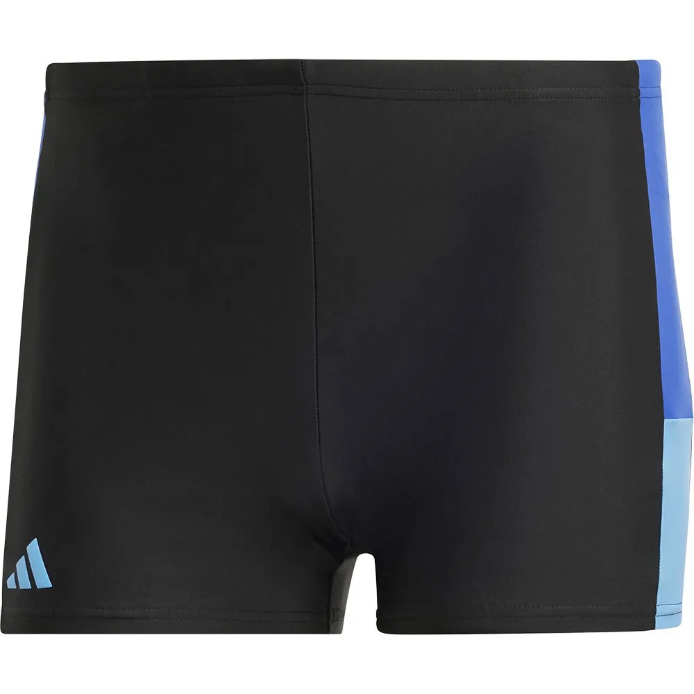adidas Block Badeshorts Boxer male, Black / team royal blue / blue burst