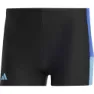 adidas Block Badeshorts Boxer male, Black / team royal blue / blue burst