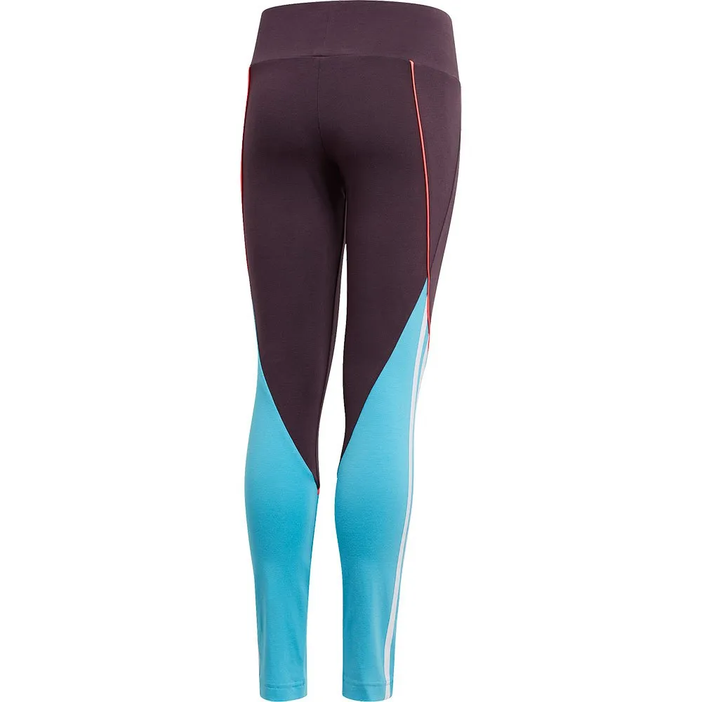 adidas Bold Leggings, Noble purple / bright cyan / signal pink, 14-15Y adidas Bold Leggings, Noble purple / bright cyan / signal pink, 14-15Y