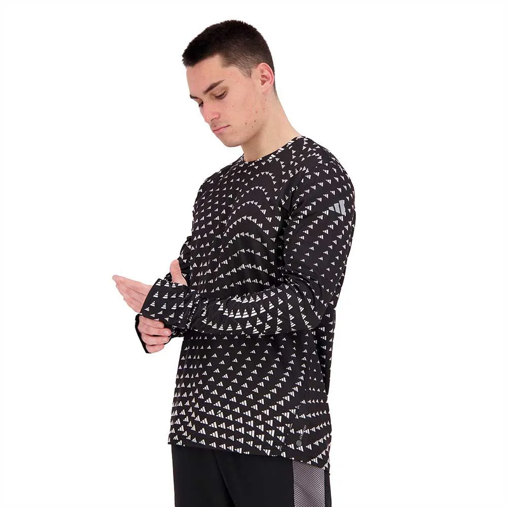 adidas Brand Love Langarmet T-skjorte male