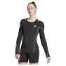 adidas Btn Running Langarmet T-skjorte female