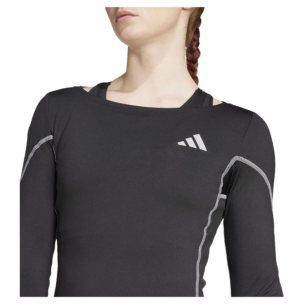 adidas Btn Running Langarmet T-skjorte female adidas Btn Running Langarmet T-skjorte female