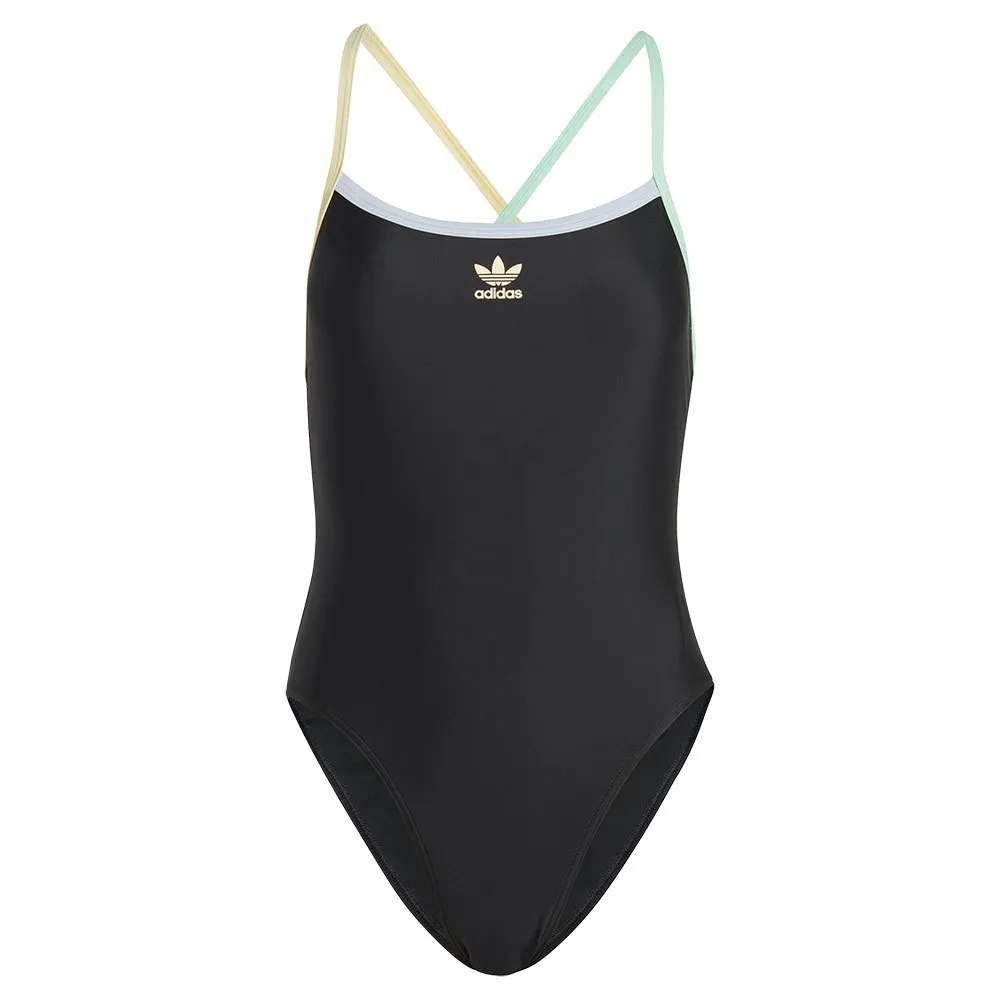 adidas Cic Binding S Badetøy female, Black / almost yellow