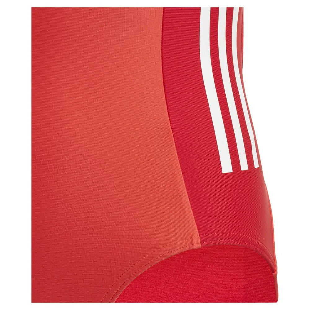 adidas Cut 3 Stripes Badetøy female, Brired / betsca / white, 11-12Y