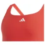 adidas Cut 3 Stripes Badetøy female, Brired / betsca / white, 11-12Y