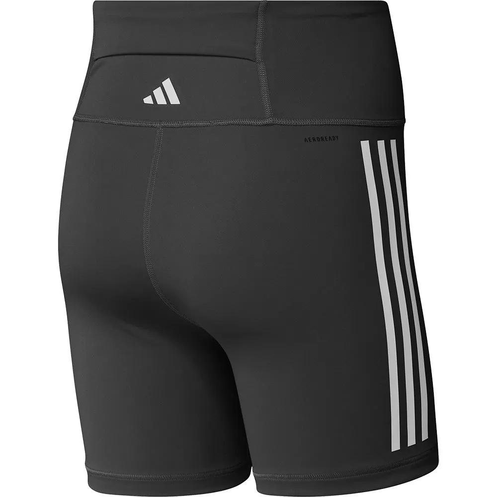 adidas Dailyrun 3 Stripes 5´´ Korte Leggings female, Black