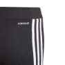 adidas Designed 2 Move 3 Stripes Leggings, Black / white, 7-8Y