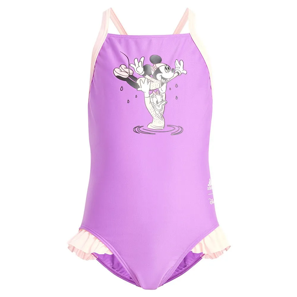 adidas Disney Minnie&daisy Badetøy female, Purple burst, 9-10Y