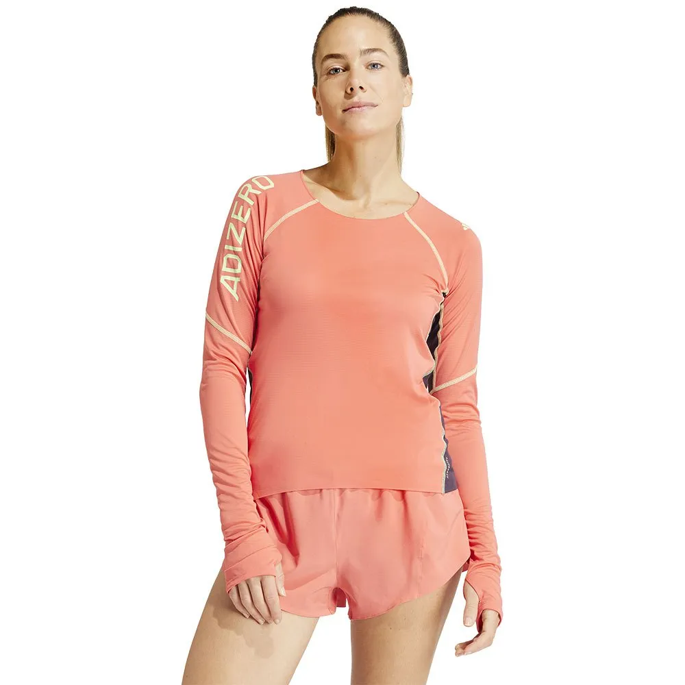 adidas Ekiden Langarmet T-skjorte female