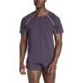 adidas Ekiden Uni Kortarmet T-skjorte male, Aurora black