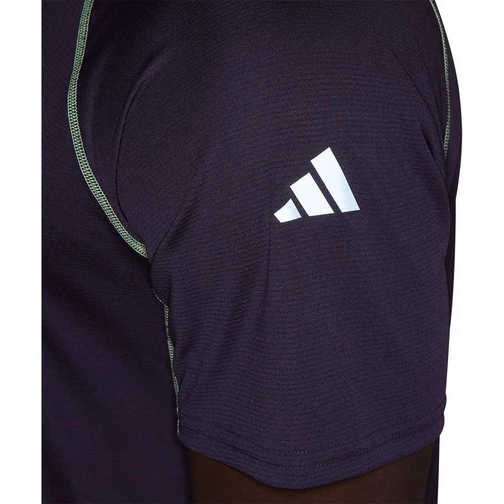 adidas Ekiden Uni Kortarmet T-skjorte male, Aurora black