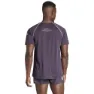adidas Ekiden Uni Kortarmet T-skjorte male, Aurora black