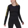 adidas Epw Langarmet T-skjorte female, Black