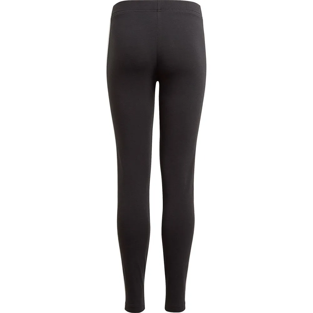 adidas Essentials 3 Stripes Leggings, Black / white