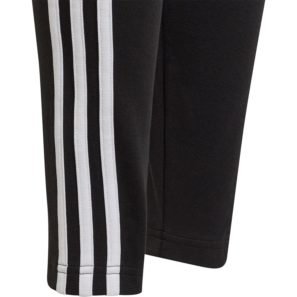 adidas Essentials 3 Stripes Leggings, Black / white