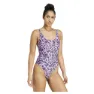 adidas Essentials Animal Print U Back Badetøy female