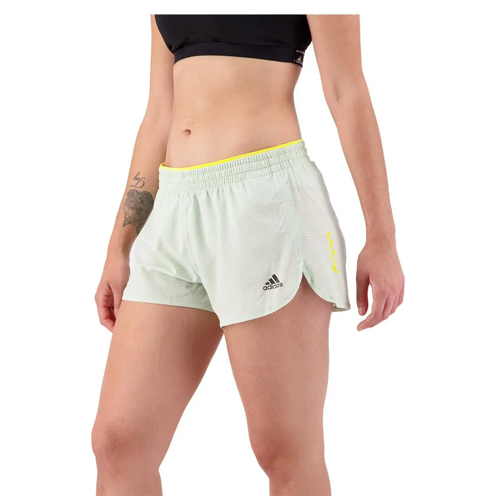 adidas Fast 3´´ Shorts female, Green adidas Fast 3´´ Shorts female, Green