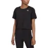 adidas Fast Crop Kortarmet T-skjorte female, Black