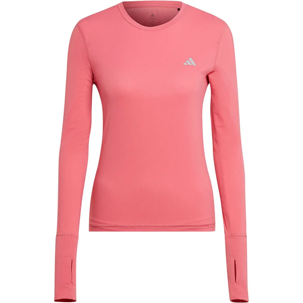adidas Fast Langarmet T-skjorte female