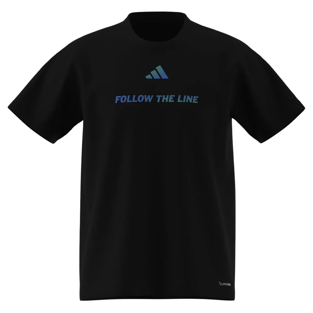 adidas Follow The Line Kortarmet T-skjorte male adidas Follow The Line Kortarmet T-skjorte male