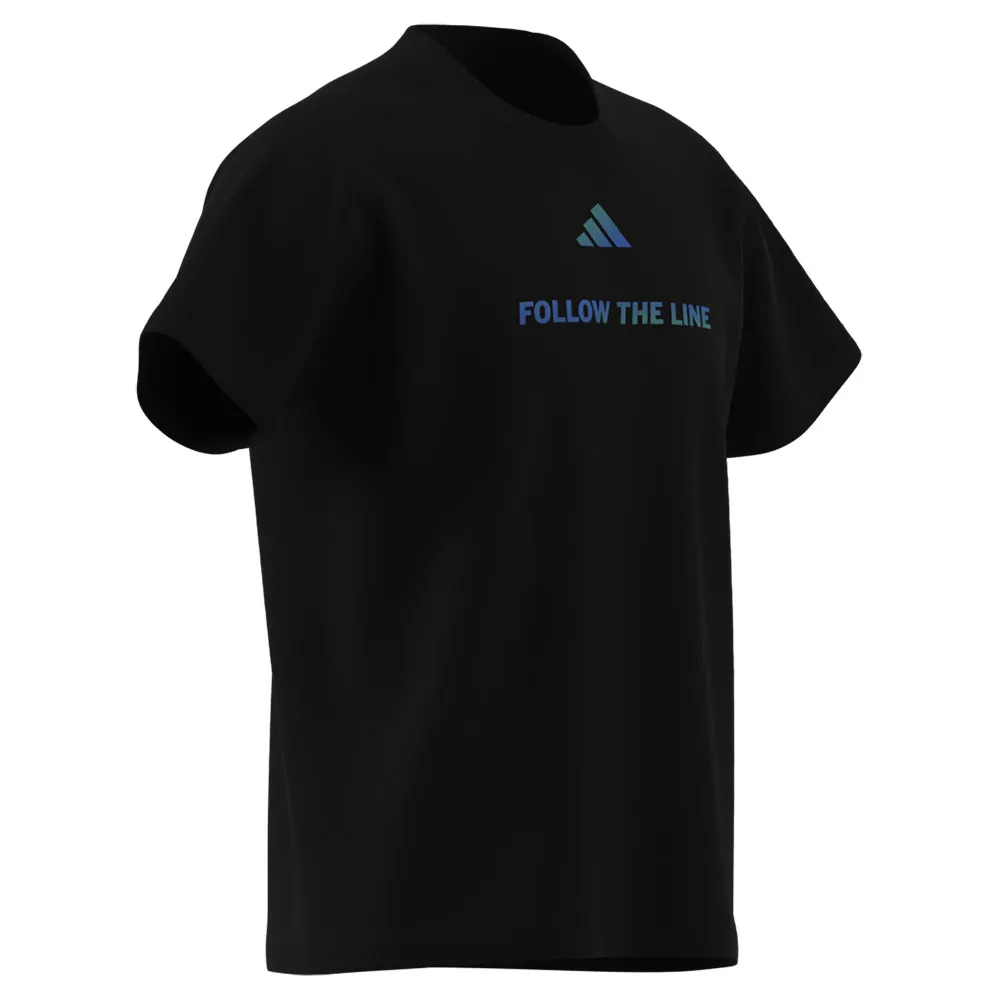 adidas Follow The Line Kortarmet T-skjorte male adidas Follow The Line Kortarmet T-skjorte male