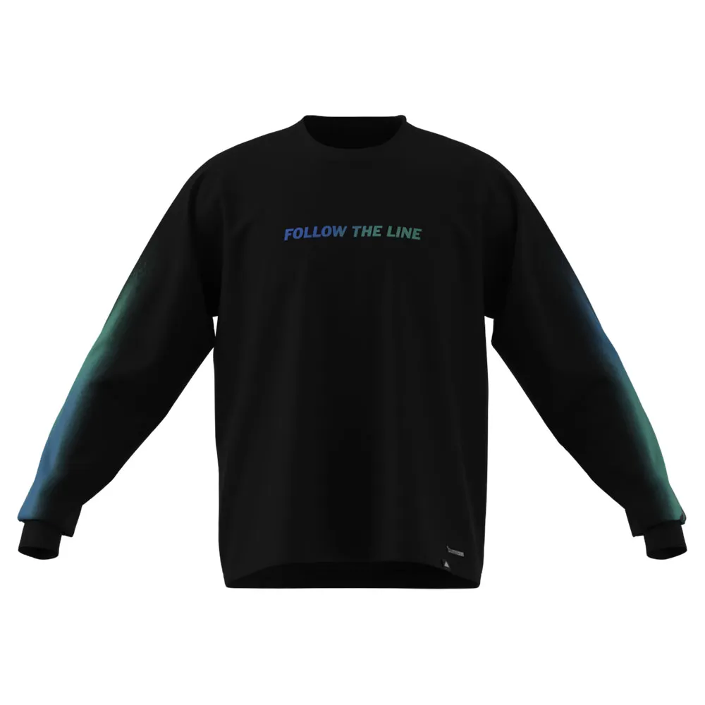 adidas Follow The Line Langarmet T-skjorte male