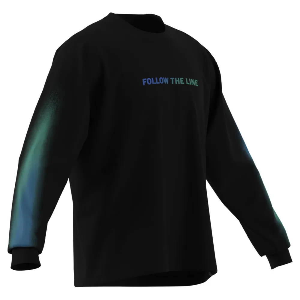 adidas Follow The Line Langarmet T-skjorte male
