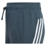 adidas Future Icons 3 Stripes Ankle Joggers, Arcngt / white, 7-8Y