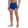 adidas Infinitex Fitness 3 Stripes Badeshorts Boxer male, Collegiate royal / white