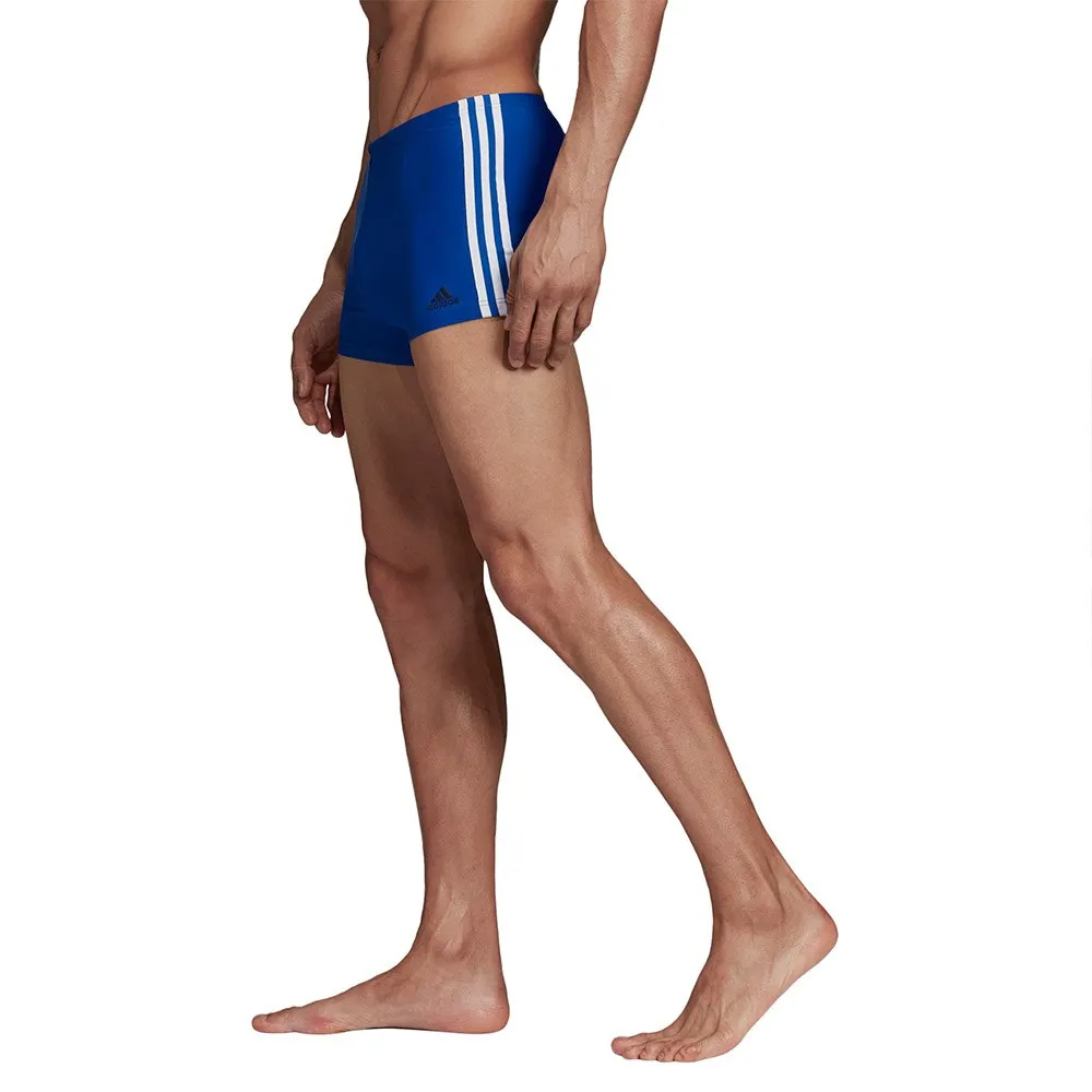 adidas Infinitex Fitness 3 Stripes Badeshorts Boxer male, Collegiate royal / white