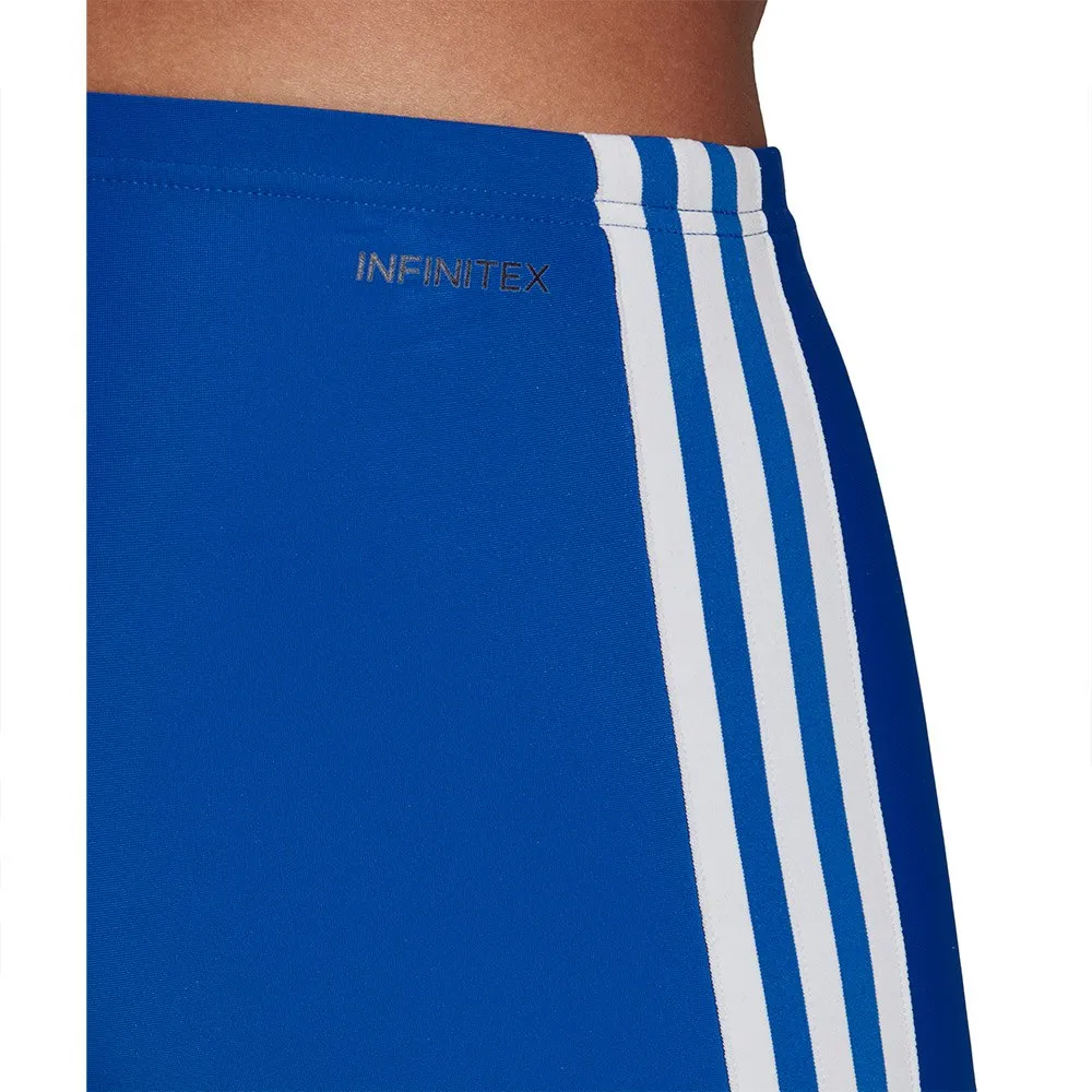 adidas Infinitex Fitness 3 Stripes Badeshorts Boxer male, Collegiate royal / white