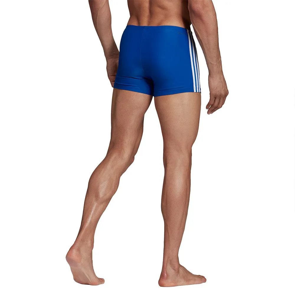 adidas Infinitex Fitness 3 Stripes Badeshorts Boxer male, Collegiate royal / white